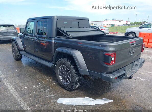 1C6HJTAG9ML532551 2021 JEEP GLADIATOR Gray Trasero izquierdo