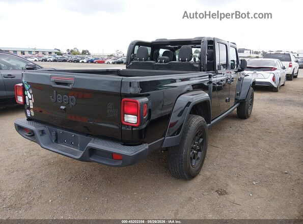 1C6HJTAGXML527648 2021 JEEP GLADIATOR Black Trasero derecho