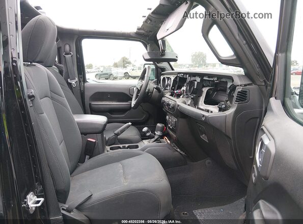 1C6HJTAGXML527648 2021 JEEP GLADIATOR Black Vista interior delantera