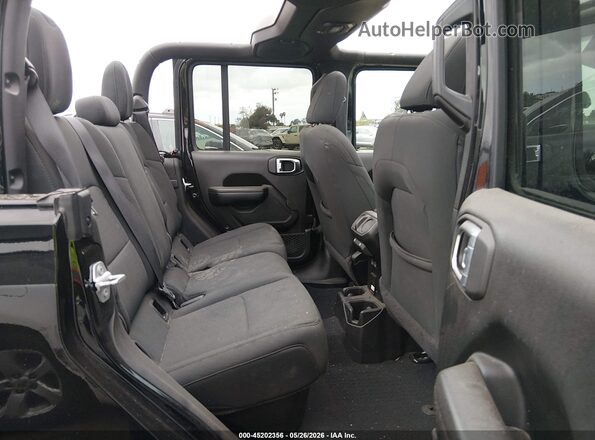 1C6HJTAGXML527648 2021 JEEP GLADIATOR Black Vista de la etiqueta del VIN