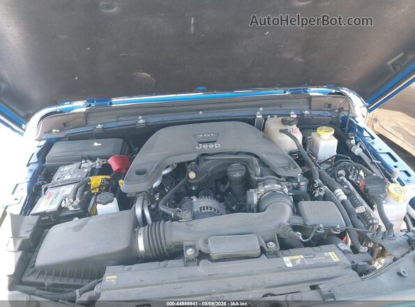 1C6HJTAGXML564487 2021 JEEP GLADIATOR Light Blue Vista trasera