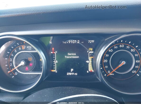 1C6HJTAGXML564487 2021 JEEP GLADIATOR Light Blue Vista de los asientos traseros