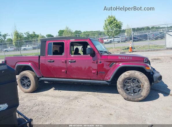 1C6HJTAGXML584366 2021 JEEP GLADIATOR Purple უკანა სალონის ხედი
