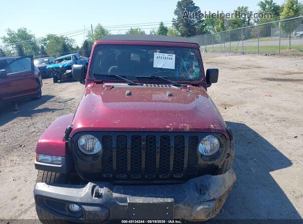 1C6HJTAGXML584366 2021 JEEP GLADIATOR Purple ხელსაწყოთა პანელის ხედი