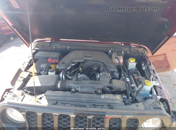 1C6HJTAGXML584366 2021 JEEP GLADIATOR Purple უკანა ხედი