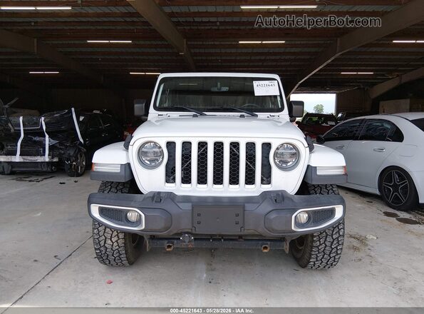 1C6HJTFG1LL103492 2020 JEEP GLADIATOR White ხელსაწყოთა პანელის ხედი