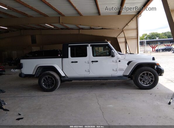 1C6HJTFG1LL103492 2020 JEEP GLADIATOR White უკანა სალონის ხედი