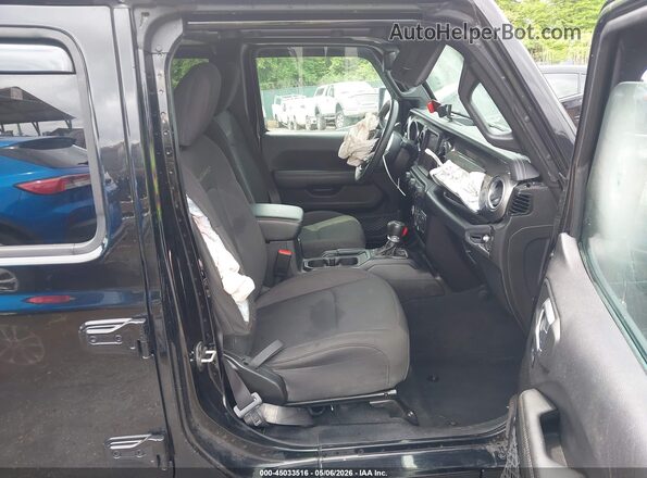 1C6HJTFG1PL514848 2023 JEEP GLADIATOR Black Front interior view