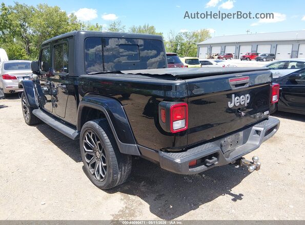 1C6HJTFG9ML548063 2021 JEEP GLADIATOR Black Tył lewy