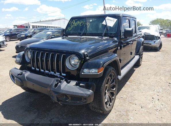 1C6HJTFG9ML548063 2021 JEEP GLADIATOR Black Przód lewy