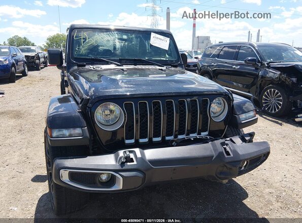 1C6HJTFG9ML548063 2021 JEEP GLADIATOR Black Widok z przodu