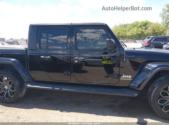 1C6HJTFG9ML548063 2021 JEEP GLADIATOR Black Widok wnętrza z tyłu
