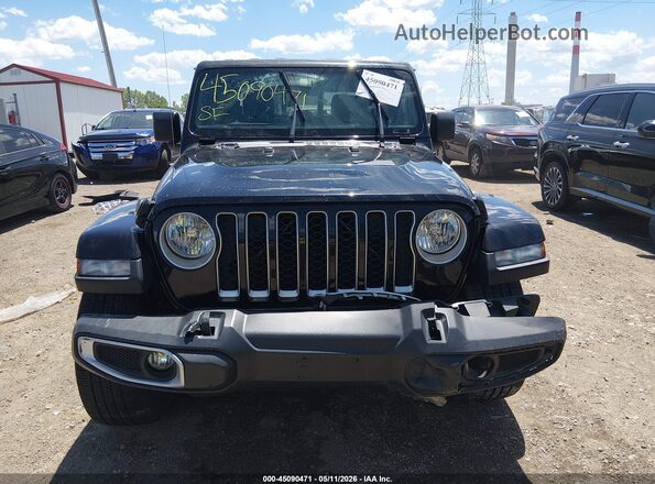 1C6HJTFG9ML548063 2021 JEEP GLADIATOR Black Widok zestawu wskaźników