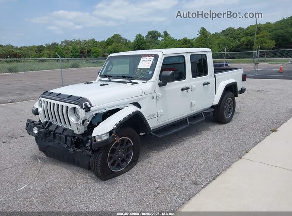 1C6HJTFGXPL535679 2023 JEEP GLADIATOR White Przód lewy