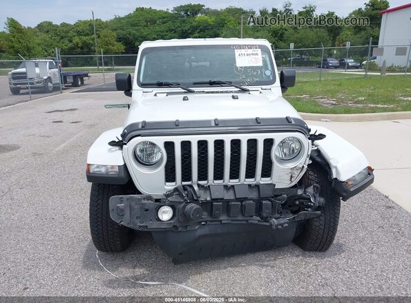 1C6HJTFGXPL535679 2023 JEEP GLADIATOR White Widok zestawu wskaźników