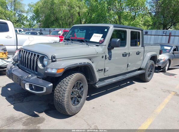 1C6JJTAG0PL505129 2023 JEEP GLADIATOR Gray Przód lewy