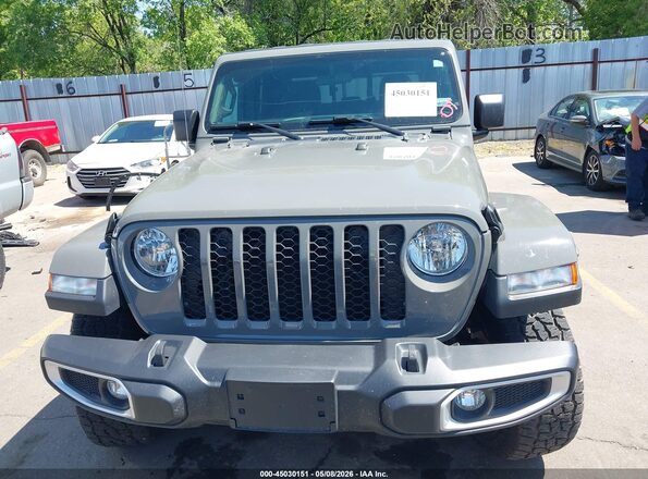 1C6JJTAG0PL505129 2023 JEEP GLADIATOR Gray Widok zestawu wskaźników