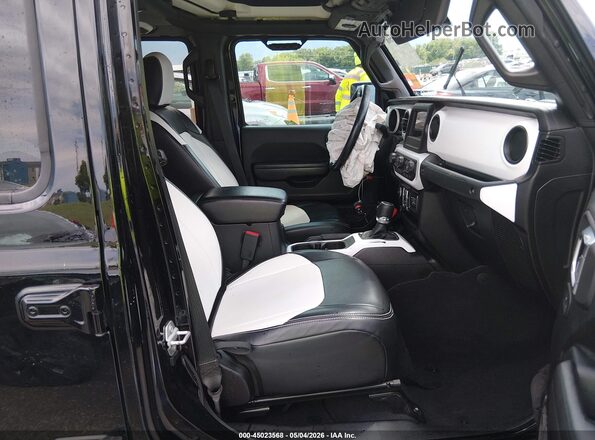 1C6JJTAG1ML540290 2021 JEEP GLADIATOR Black Vista interior delantera