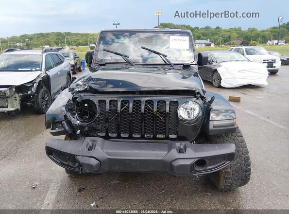 1C6JJTAG1ML540290 2021 JEEP GLADIATOR Black Vista interior trasera