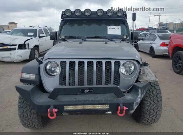 1C6JJTAG6LL136223 2020 JEEP GLADIATOR Gray Սարքավորումների վահանակի տեսք