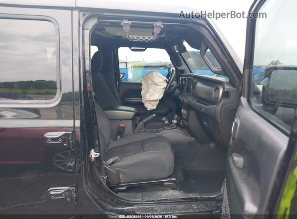 1C6JJTAM3ML513582 2021 JEEP GLADIATOR Black Front interior view