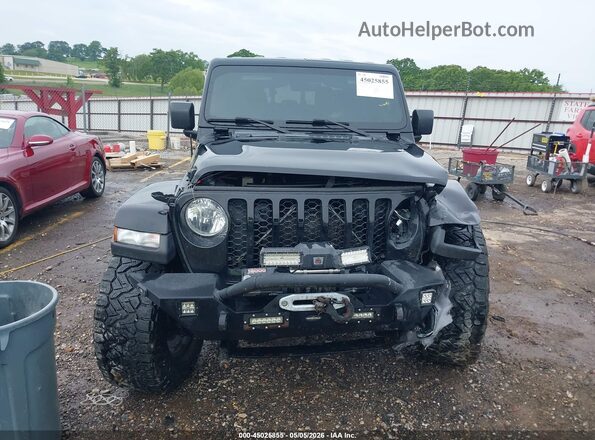 1C6JJTAM3ML513582 2021 JEEP GLADIATOR Black Instrument cluster view