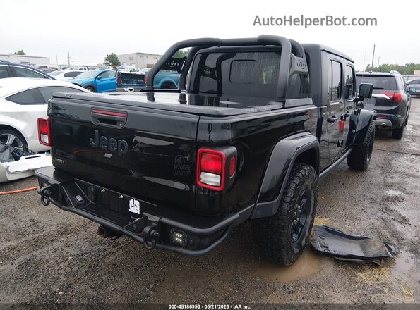 1C6JJTAM6PL594968 2023 JEEP GLADIATOR Black Tył prawy