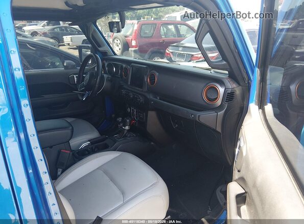 1C6JJTEG7ML551675 2021 JEEP GLADIATOR Blue წინა სალონის ხედი