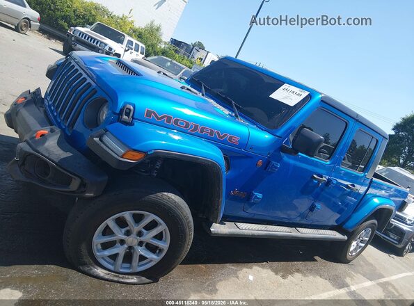 1C6JJTEG7ML551675 2021 JEEP GLADIATOR Blue სალონის 360-გრადუსიანი ხედი