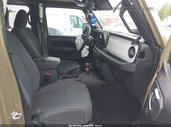 1C6PJTAG5SL520308 2025 JEEP GLADIATOR Tan Widok wnętrza z przodu