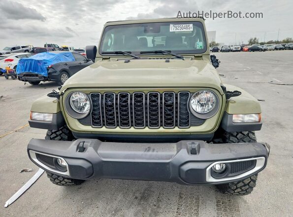1C6PJTAG7SL539460 2025 JEEP GLADIATOR Green Вид спереду