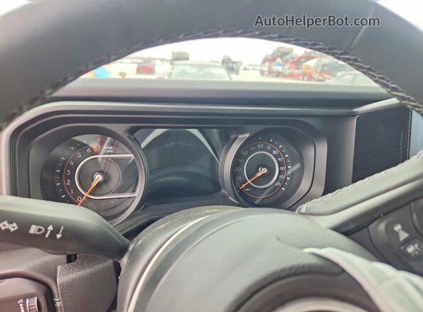 1C6PJTAG7SL539460 2025 JEEP GLADIATOR Green Вид щитка приладів