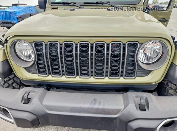 1C6PJTAG7SL539460 2025 JEEP GLADIATOR Green Вид задньої частини салону