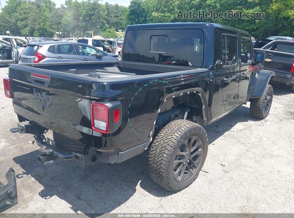 1C6PJTAG8SL500490 2025 JEEP GLADIATOR Black Հետևի աջ