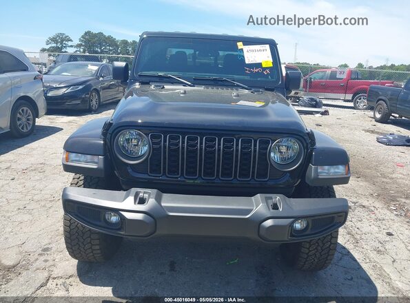1C6PJTAG8SL500490 2025 JEEP GLADIATOR Black Սալոնի հետևի տեսք