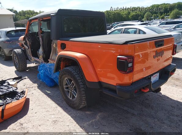 1C6RJTEG1SL528537 2025 JEEP GLADIATOR Orange Rear left