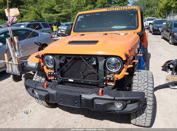 1C6RJTEG1SL528537 2025 JEEP GLADIATOR Orange Rear interior view
