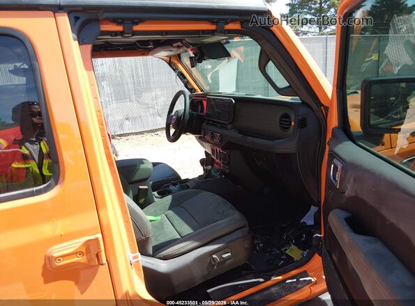 1C6RJTEG1SL528537 2025 JEEP GLADIATOR Orange Front interior view