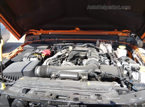 1C6RJTEG1SL528537 2025 JEEP GLADIATOR Orange Rear view