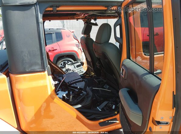 1C6RJTEG1SL528537 2025 JEEP GLADIATOR Orange VIN sticker view