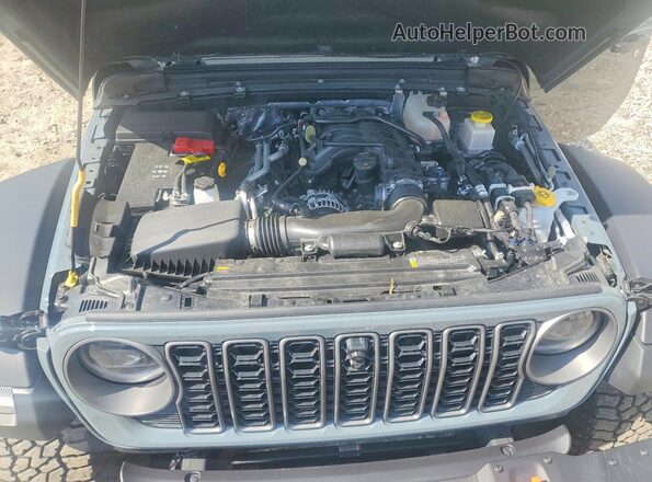 1C6RJTEG5SL519601 2025 JEEP GLADIATOR Серый Вид подкапотного пространства