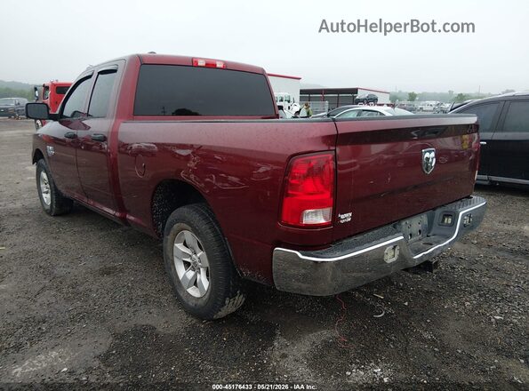 1C6RR6FG0KS733667 2019 RAM 1500 CLASSIC Burgundy უკანა მარცხენა
