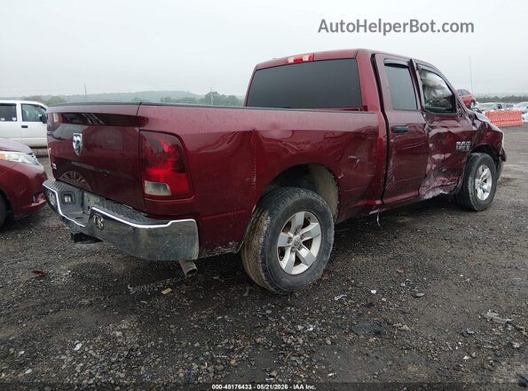 1C6RR6FG0KS733667 2019 RAM 1500 CLASSIC Burgundy უკანა მარჯვენა