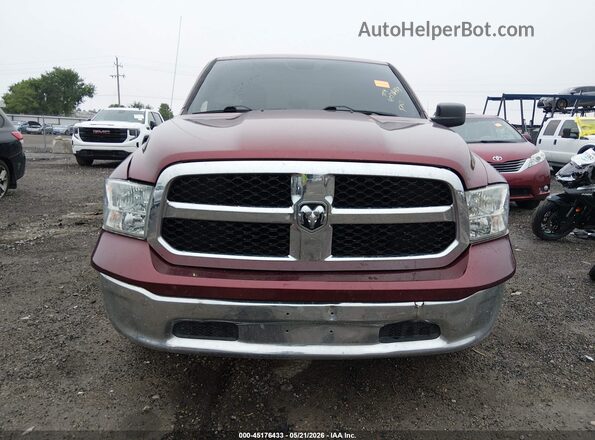 1C6RR6FG0KS733667 2019 RAM 1500 CLASSIC Burgundy ხელსაწყოთა პანელის ხედი