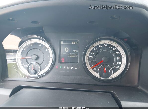 1C6RR6FG4HS609426 2017 RAM 1500 White Вид задніх сидінь