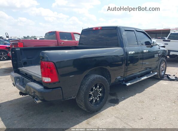 1C6RR6FT0GS332947 2016 RAM 1500 Black Rear right