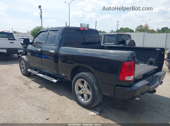 1C6RR6FT0GS332947 2016 RAM 1500 Black Rear left