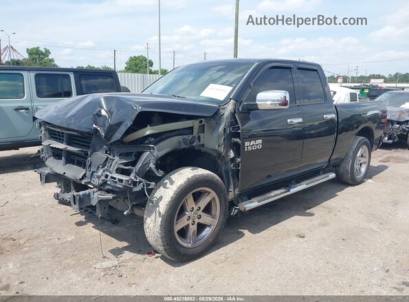 1C6RR6FT0GS332947 2016 RAM 1500 Black Front left