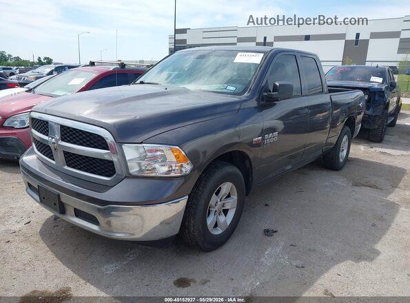 1C6RR6FT0KS745962 2019 RAM 1500 CLASSIC Gray Առջևի ձախ երեք քառորդ տեսարան