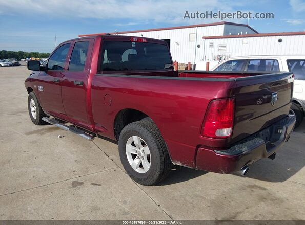 1C6RR6FT1JS193502 2018 RAM 1500 Red Tył lewy